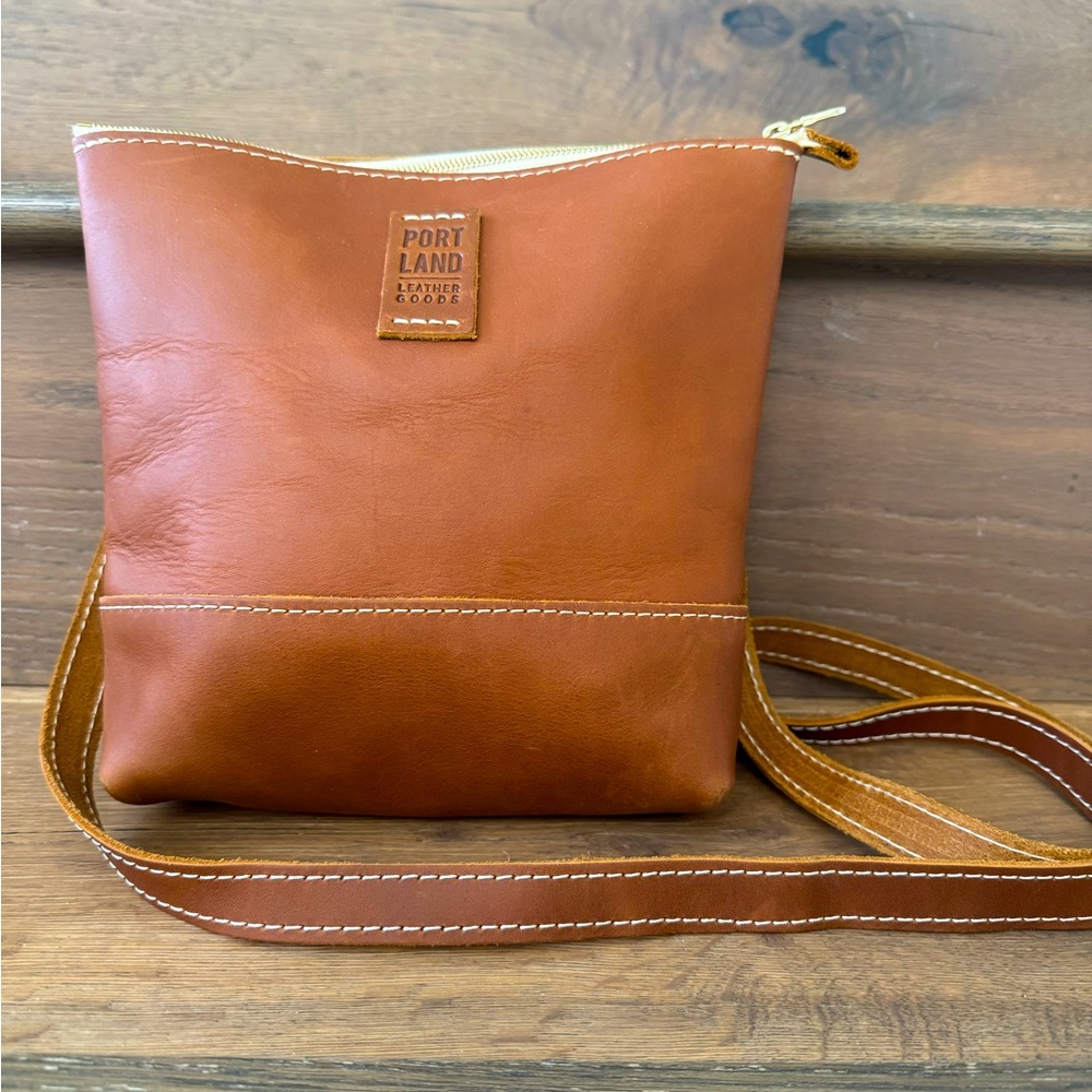 Portland Leather Festival Bag Honey